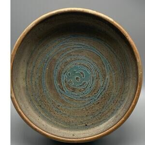 Thomas Hellström Ceramic Dish Nittsjö‎ Sweden MCM Vintage Nittsjo THO 5805